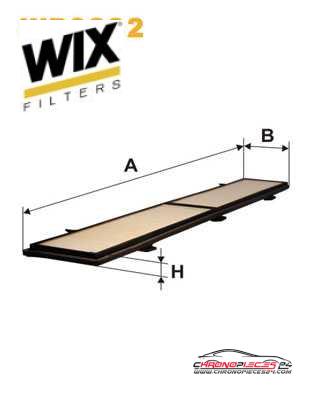 Achat de WIX FILTERS WP9232 Filtre, air de l'habitacle pas chères