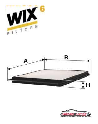 Achat de WIX FILTERS WP9236 Filtre, air de l'habitacle pas chères