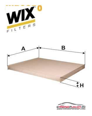 Achat de WIX FILTERS WP9250 Filtre, air de l'habitacle pas chères