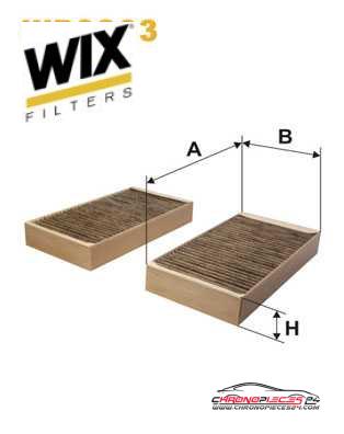 Achat de WIX FILTERS WP9263 Filtre, air de l'habitacle pas chères