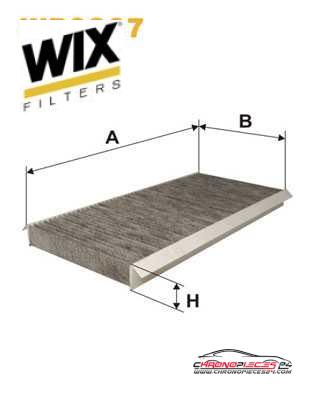 Achat de WIX FILTERS WP9267 Filtre, air de l'habitacle pas chères