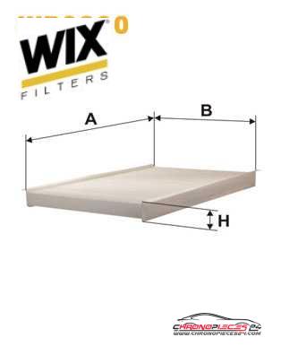 Achat de WIX FILTERS WP9280 Filtre, air de l'habitacle pas chères