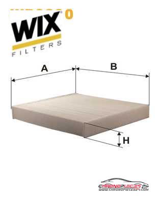 Achat de WIX FILTERS WP9290 Filtre, air de l'habitacle pas chères