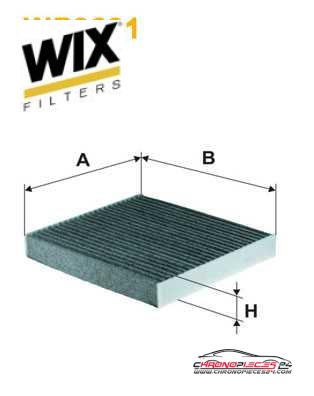 Achat de WIX FILTERS WP9291 Filtre, air de l'habitacle pas chères