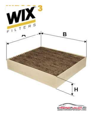 Achat de WIX FILTERS WP9293 Filtre, air de l'habitacle pas chères