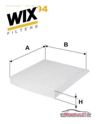 Achat de WIX FILTERS WP9294 Filtre, air de l'habitacle pas chères