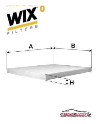 Achat de WIX FILTERS WP9300 Filtre, air de l'habitacle pas chères