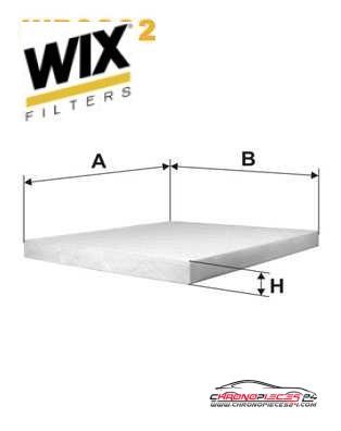 Achat de WIX FILTERS WP9302 Filtre, air de l'habitacle pas chères