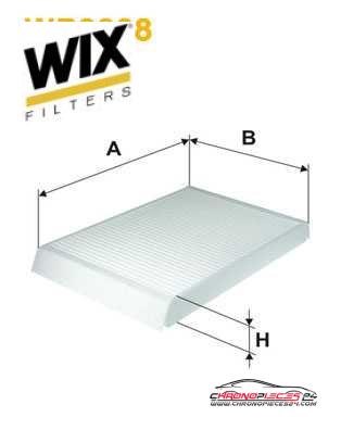 Achat de WIX FILTERS WP9308 Filtre, air de l'habitacle pas chères