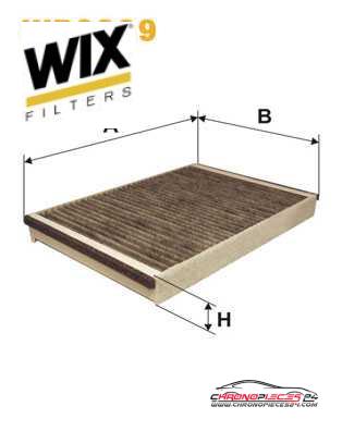 Achat de WIX FILTERS WP9309 Filtre, air de l'habitacle pas chères