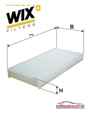 Achat de WIX FILTERS WP9310 Filtre, air de l'habitacle pas chères