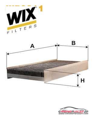 Achat de WIX FILTERS WP9311 Filtre, air de l'habitacle pas chères