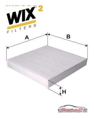 Achat de WIX FILTERS WP9322 Filtre, air de l'habitacle pas chères