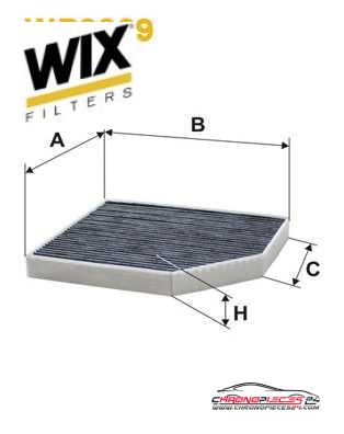 Achat de WIX FILTERS WP9329 Filtre, air de l'habitacle pas chères