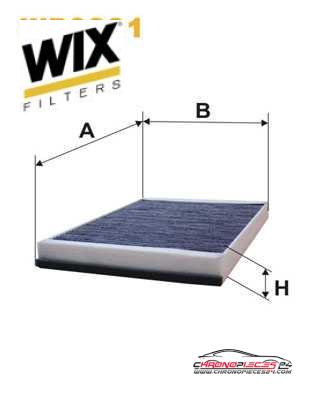 Achat de WIX FILTERS WP9331 Filtre, air de l'habitacle pas chères