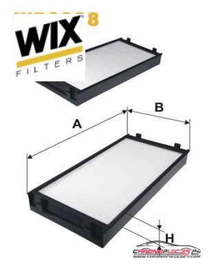 Achat de WIX FILTERS WP9338 Filtre, air de l'habitacle pas chères