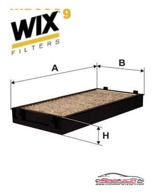 Achat de WIX FILTERS WP9339 Filtre, air de l'habitacle pas chères