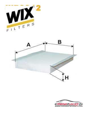 Achat de WIX FILTERS WP9342 Filtre, air de l'habitacle pas chères