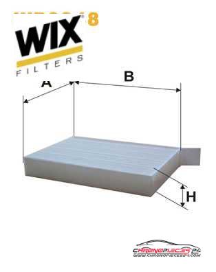 Achat de WIX FILTERS WP9348 Filtre, air de l'habitacle pas chères