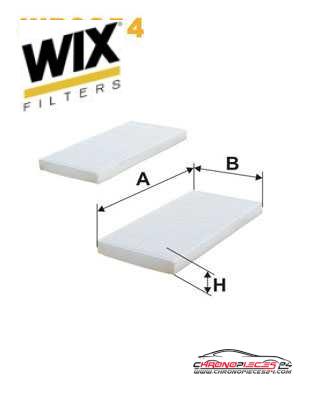 Achat de WIX FILTERS WP9354 Filtre, air de l'habitacle pas chères