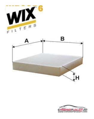 Achat de WIX FILTERS WP9356 Filtre, air de l'habitacle pas chères