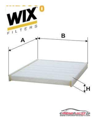 Achat de WIX FILTERS WP9360 Filtre, air de l'habitacle pas chères