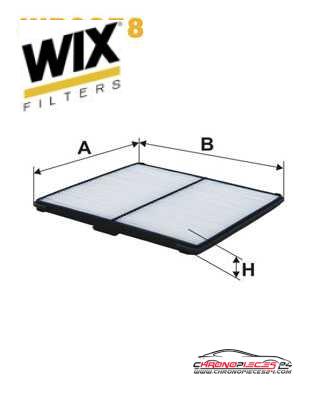 Achat de WIX FILTERS WP9378 Filtre, air de l'habitacle pas chères