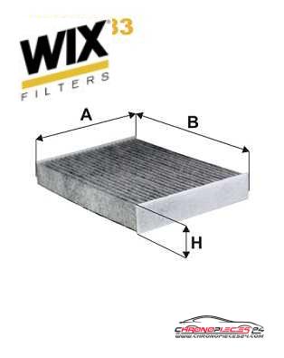 Achat de WIX FILTERS WP9383 Filtre, air de l'habitacle pas chères