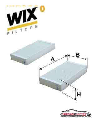 Achat de WIX FILTERS WP9390 Filtre, air de l'habitacle pas chères