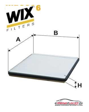 Achat de WIX FILTERS WP9396 Filtre, air de l'habitacle pas chères