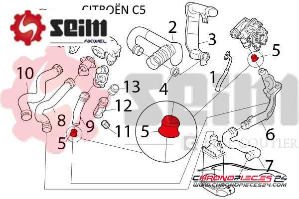 Achat de SEIM 981143 Gaine de suralimentation pas chères