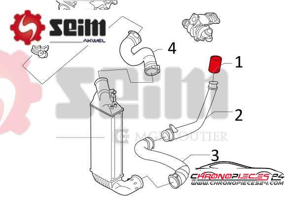 Achat de SEIM 981143 Gaine de suralimentation pas chères