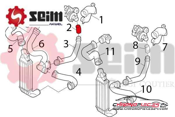 Achat de SEIM 981143 Gaine de suralimentation pas chères