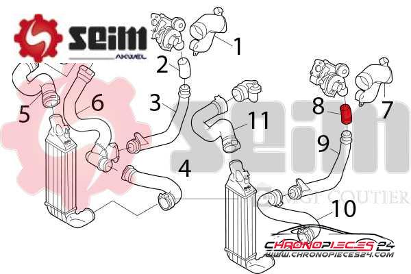 Achat de SEIM 981143 Gaine de suralimentation pas chères