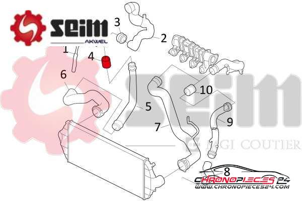 Achat de SEIM 981143 Gaine de suralimentation pas chères