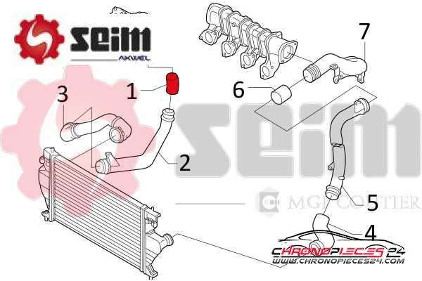 Achat de SEIM 981143 Gaine de suralimentation pas chères