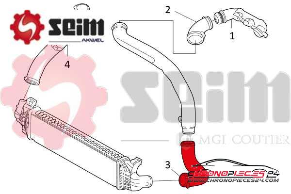 Achat de SEIM 981236 Gaine de suralimentation pas chères