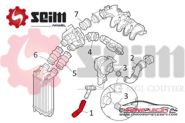 Achat de SEIM 981119 Gaine de suralimentation pas chères