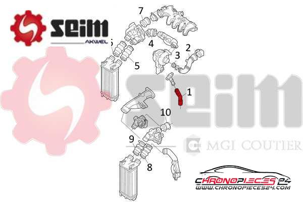 Achat de SEIM 981119 Gaine de suralimentation pas chères