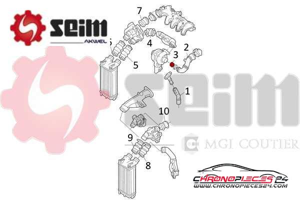 Achat de SEIM 981125 Gaine de suralimentation pas chères