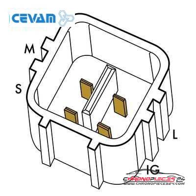 Achat de CEVAM 9315 Alternateur pas chères