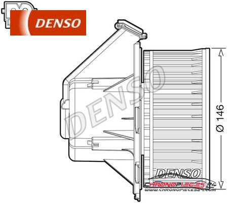 Achat de DENSO DEA17032 Pulseur d'air habitacle pas chères