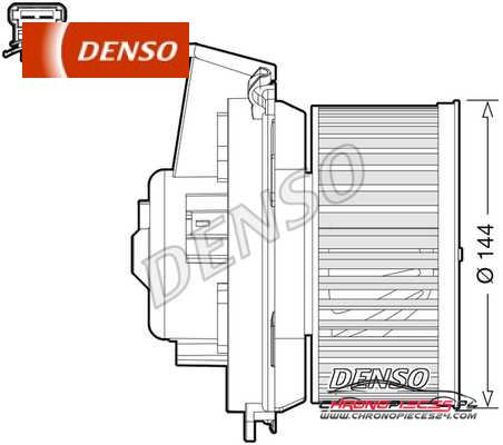 Achat de DENSO DEA21013 Pulseur d'air habitacle pas chères