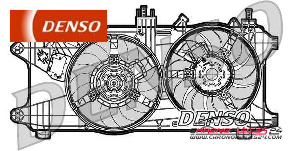 Achat de DENSO DER09027 Ventilateur, refroidissement du moteur pas chères