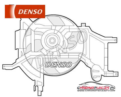 Achat de DENSO DER37002 Ventilateur, refroidissement du moteur pas chères