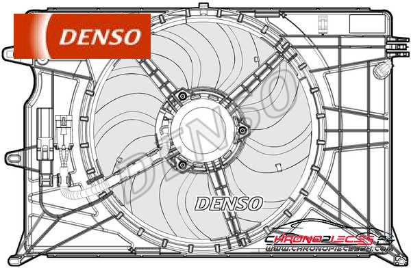 Achat de DENSO DER09073 Ventilateur, refroidissement du moteur pas chères