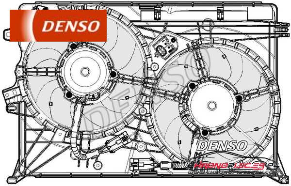 Achat de DENSO DER09075 Ventilateur, refroidissement du moteur pas chères