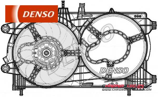 Achat de DENSO DER13012 Ventilateur, refroidissement du moteur pas chères