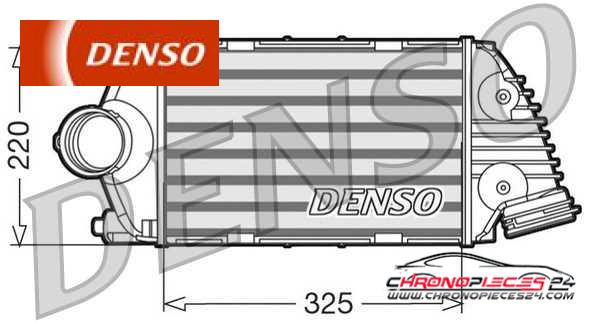 Achat de DENSO DIT28015 Intercooler, échangeur pas chères