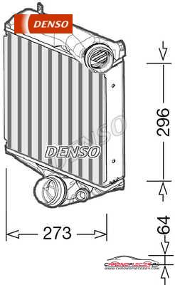 Achat de DENSO DIT28022 Intercooler, échangeur pas chères